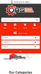 Mobile Screenshot of onlineracingspares.com.au